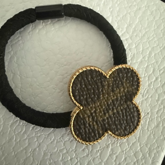 Brand new upcycled Louis Vuitton Hair Tie / scrunchie - Picture 1 of 1